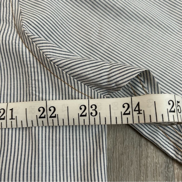 Dickies Flannel Striped Shirt Button Down Men’s Size Extra Large - Picture 8 of 8